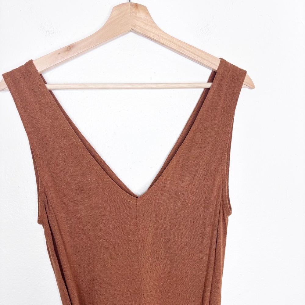 Eve Gravel Owl Moon Jumpsuit Copper Size XS EUC - Picture 3 of 10